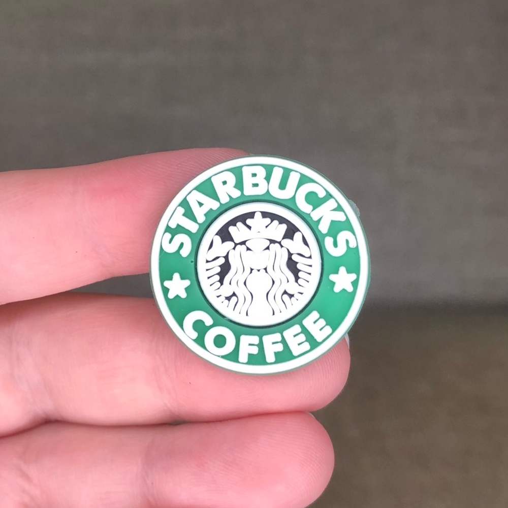 Starbucks logo Croc Accessory